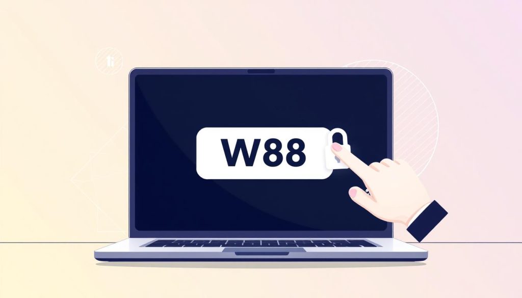 วิธีเข้าเว็บ W88