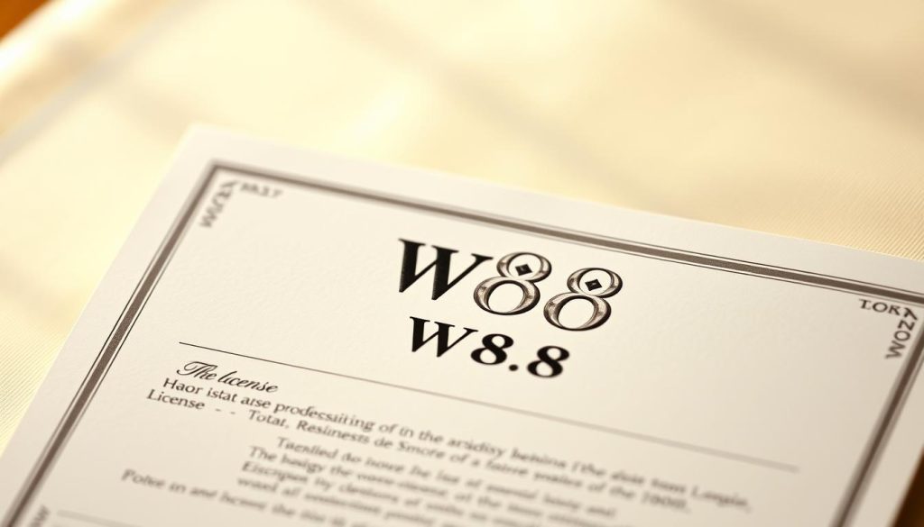 ใบอนุญาตพนัน W88